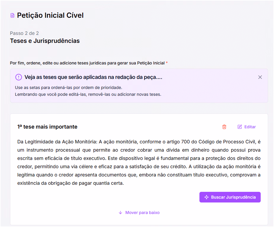 Teses e Jurisprudências