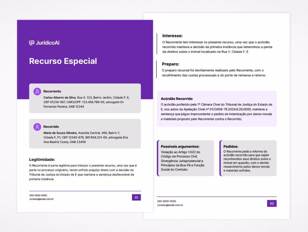 Visual law - Recurso-Especial