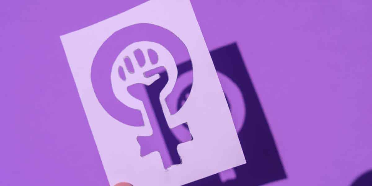 Símbolo da luta pelos direitos das mulheres e combate à violência Símbolo da luta pelos direitos das mulheres e combate à violência