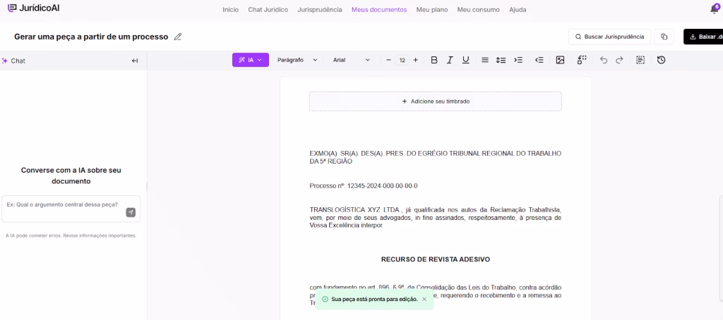 Modelo de Recurso de Revista Adesivo finalizado.