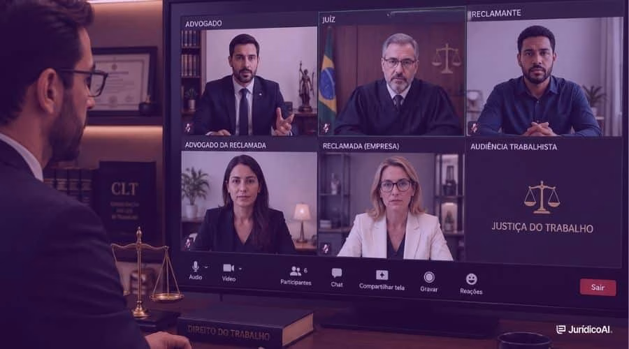 Atraso em audiência virtual: TST afasta confissão ficta por atraso de 5 minutos 