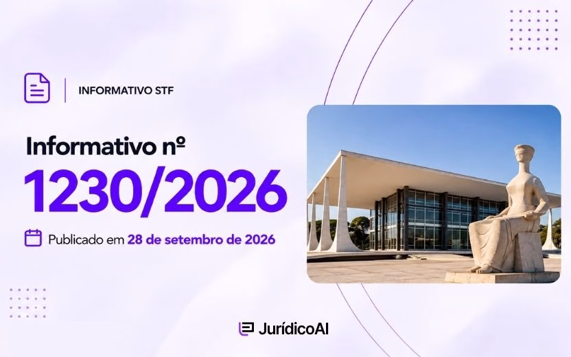 Informativo 1230/2026 STF